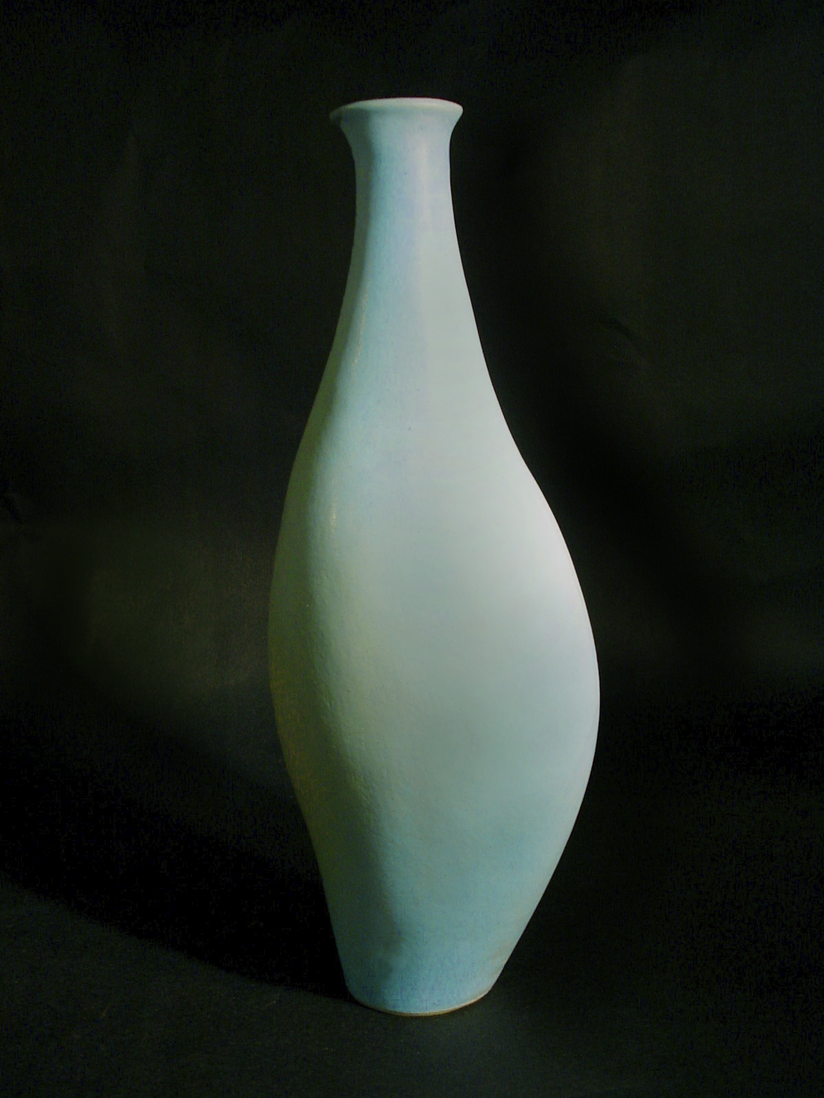 Asymmetric Turquoise Bottle